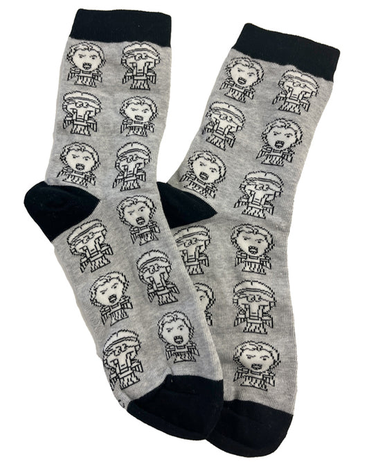 Doctor Who Weeping Angel Socks