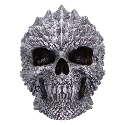 Scaled Remains Skull Figurine 15.4cm