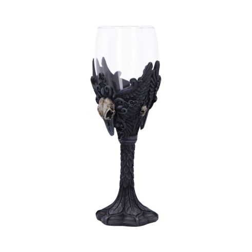 Nevermore Gothic Raven Goblet