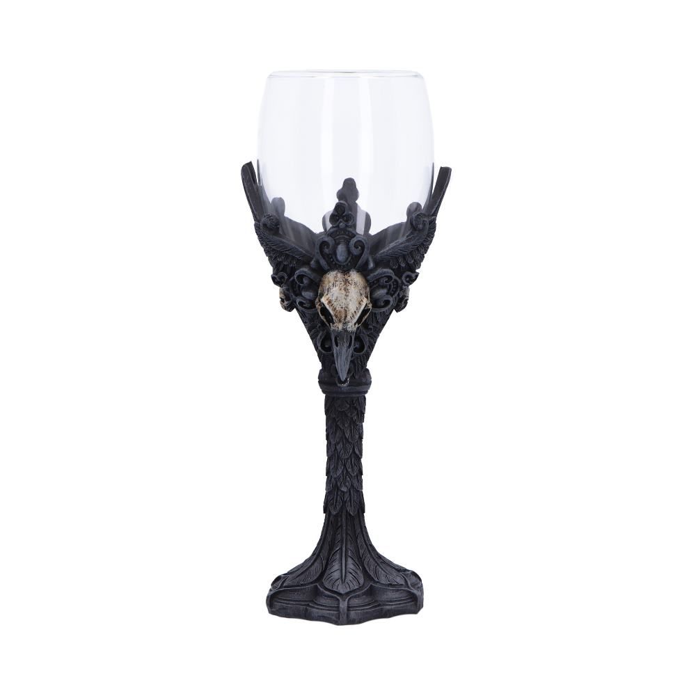 Nevermore Gothic Raven Goblet