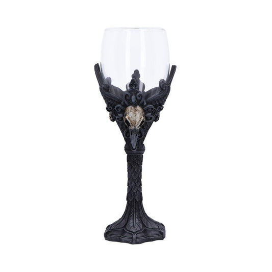 Nevermore Gothic Raven Goblet