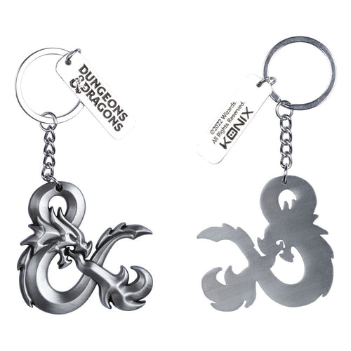 Dungeons and Dragons 3D Keychain