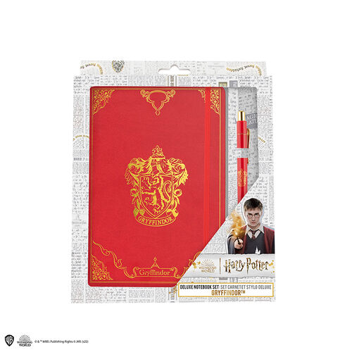 Deluxe GRYFFINDOR Notebook Set