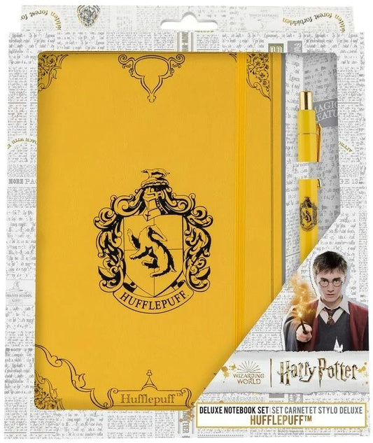 Deluxe Hufflepuff Notebook Set