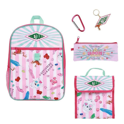Harry Potter Honeydukes 5-Piece Backpack Set – Pink