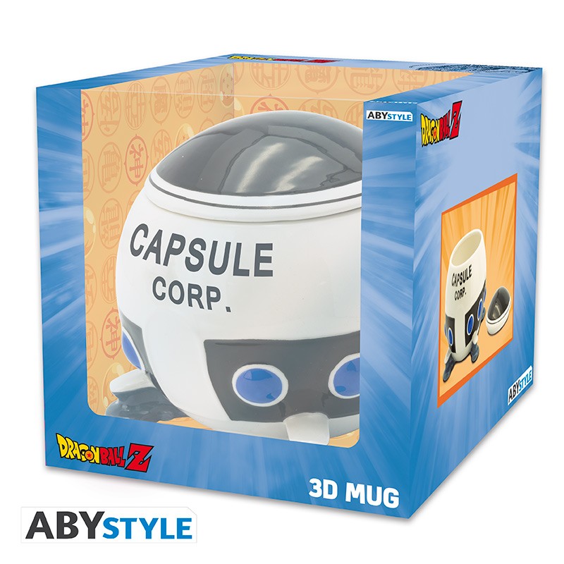 Dragon Ball 3D Capsule Corp Mug