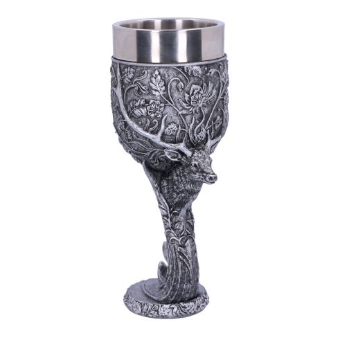 Monarch of the Glen Stag’s Head Goblet 18cm