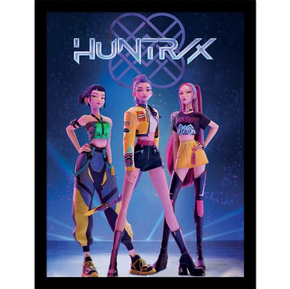 Huntrix Framed 30x40cm Print