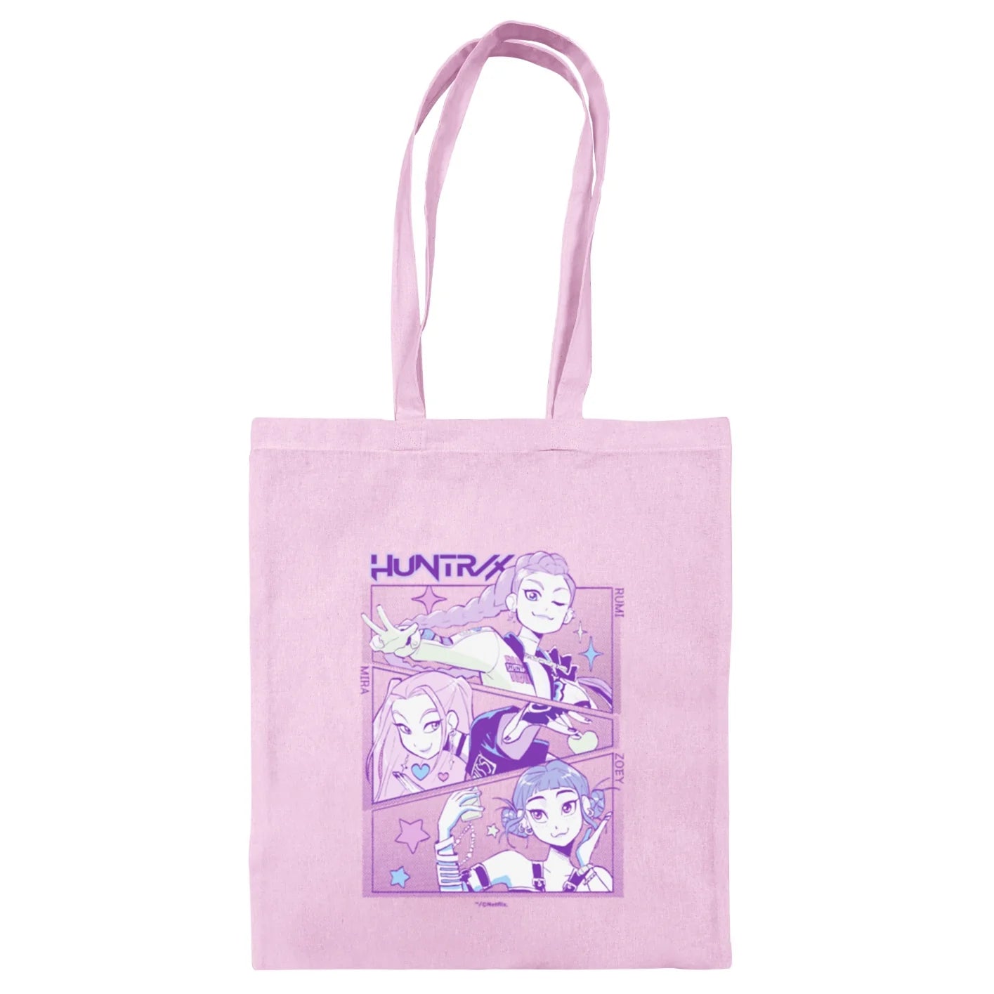 Huntrix Light Pink Tote Bag
