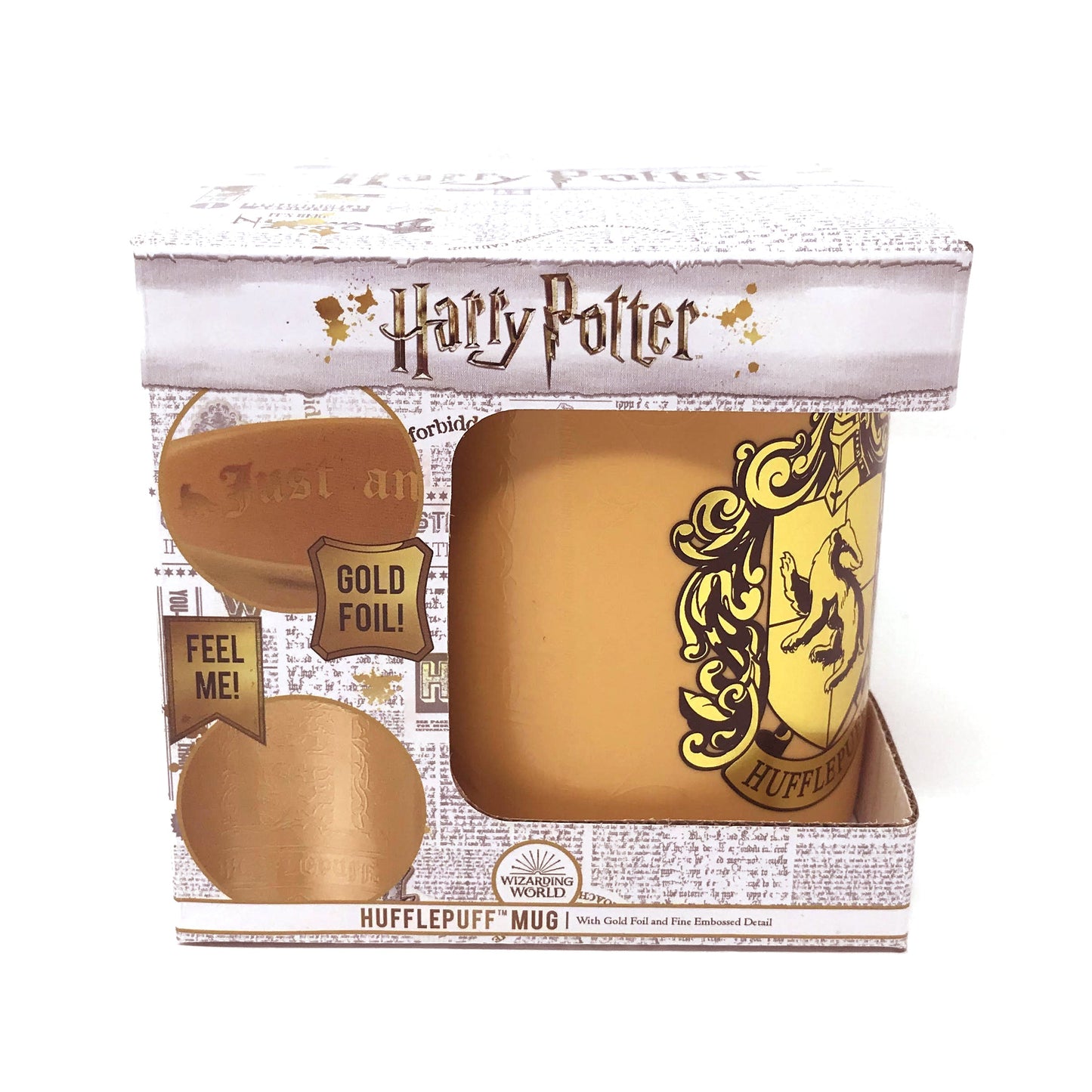 Hufflepuff Gold Foil Mug