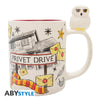 Harry Potter Mug 3D Handle Hedwig & Privet Drive