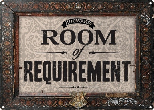 Harry Potter Metal Magnet - Room Requirement