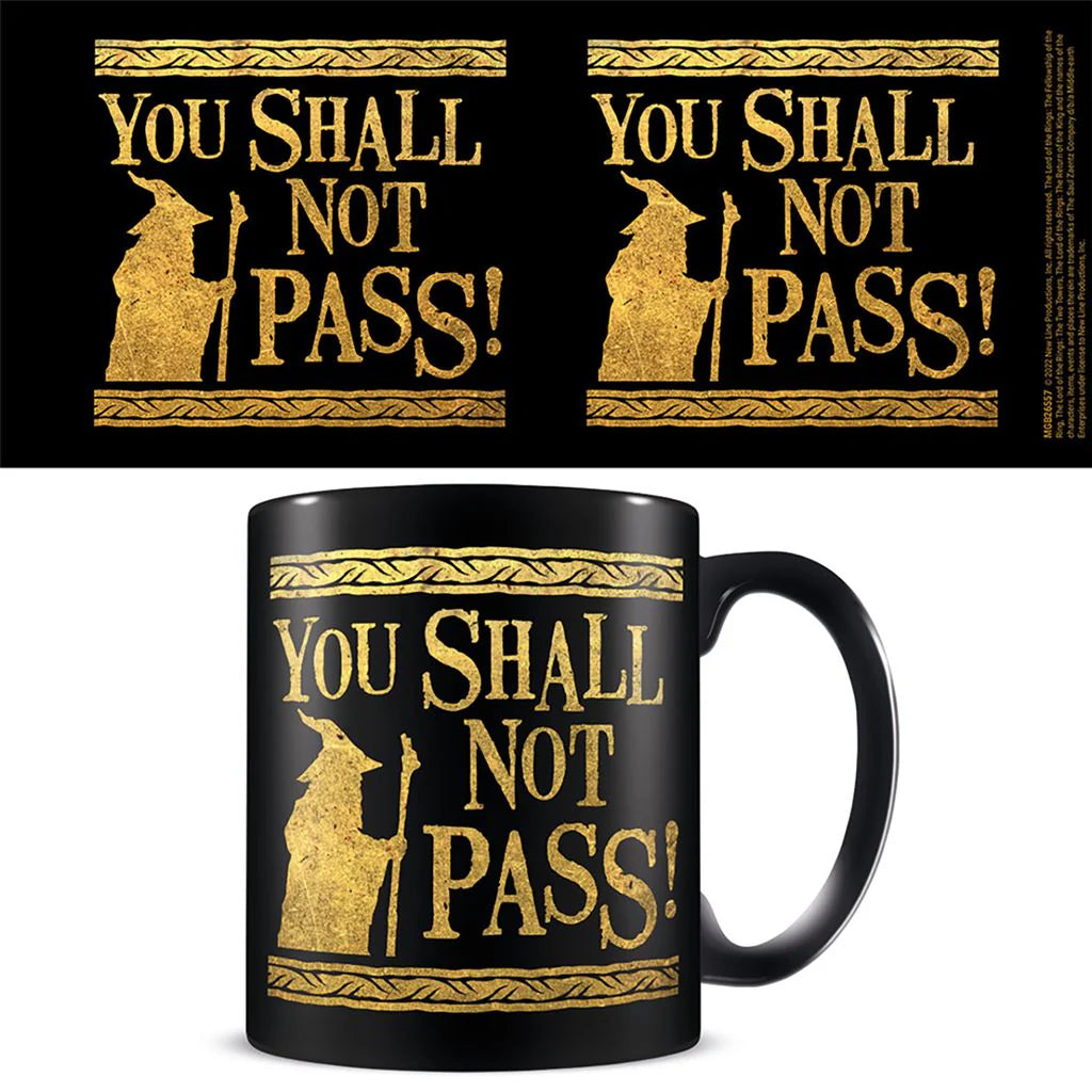 Lord of The Rings Mug - You Shall Not Pass