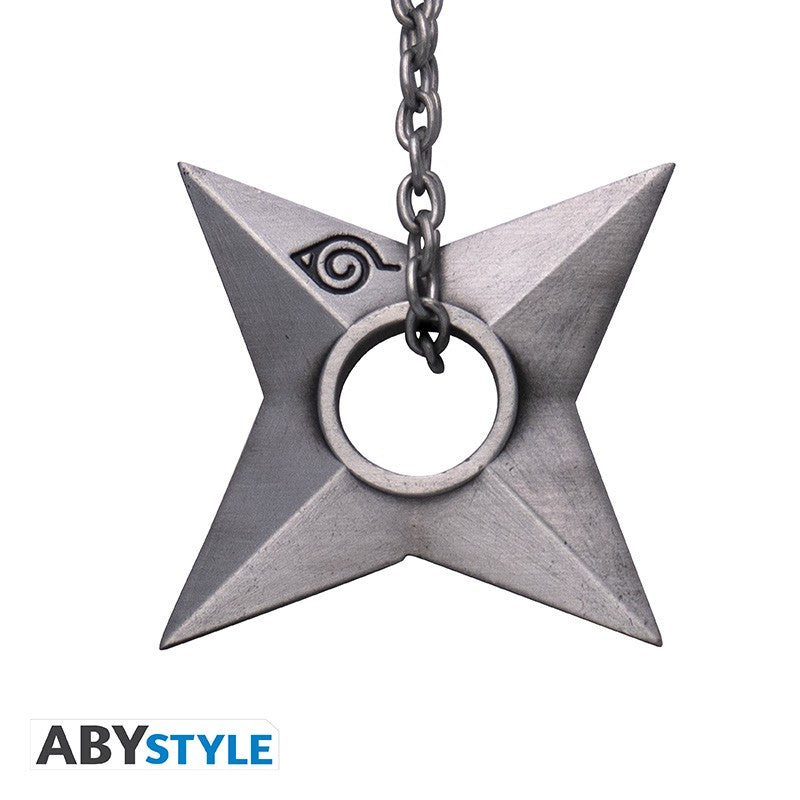 Naruto Shuriken Konoha 3D Keychain