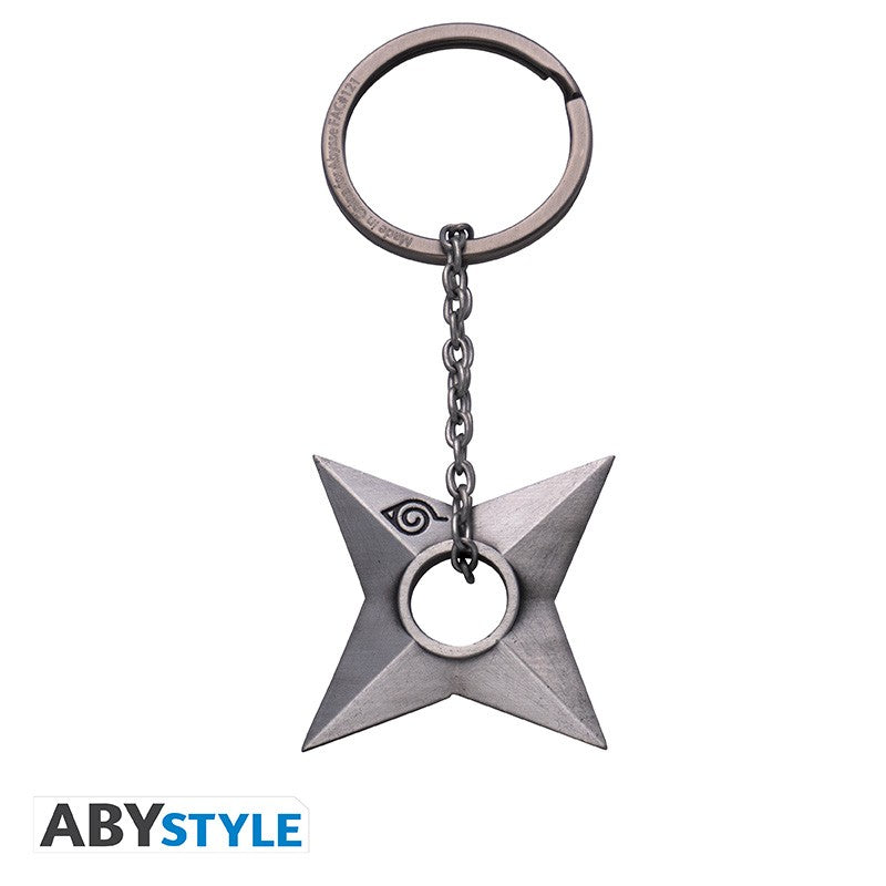 Naruto Shuriken Konoha 3D Keychain