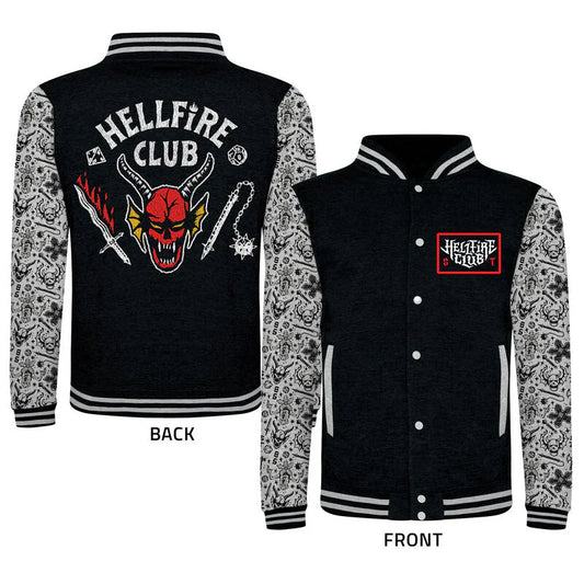 Stranger Things Hellfire Club Varsity Jacket