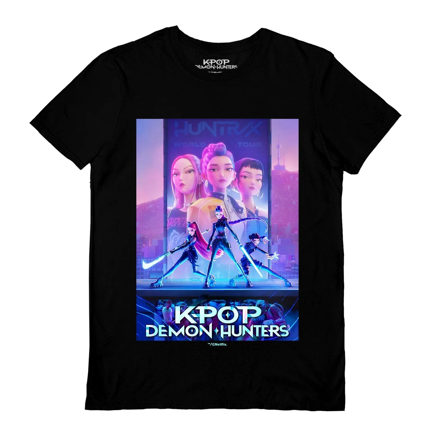 K-Pop Demon Hunters Black Unisex T-Shirt