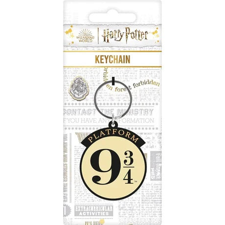 Harry Potter Rubber Keyring - Platform 9 3/4