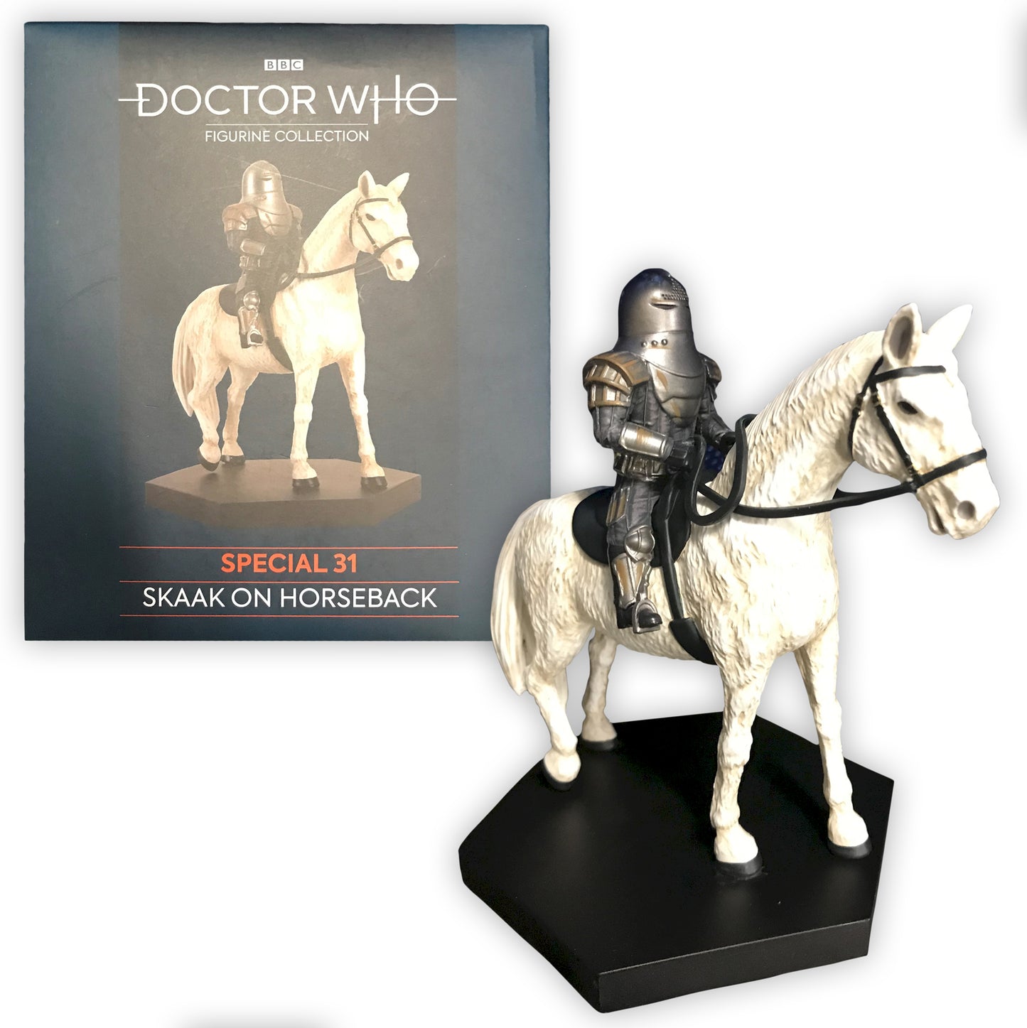Doctor Who Sontaran Skaak on Horseback Figure – Eaglemoss Issue