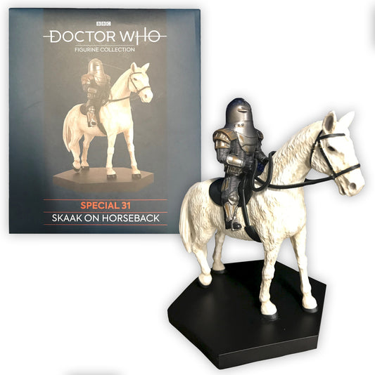 Doctor Who Sontaran Skaak on Horseback Figure – Eaglemoss Issue