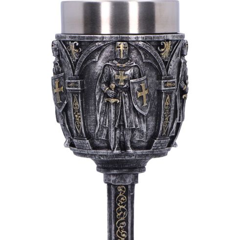 Gallant Medieval Knight Goblet 19.7cm