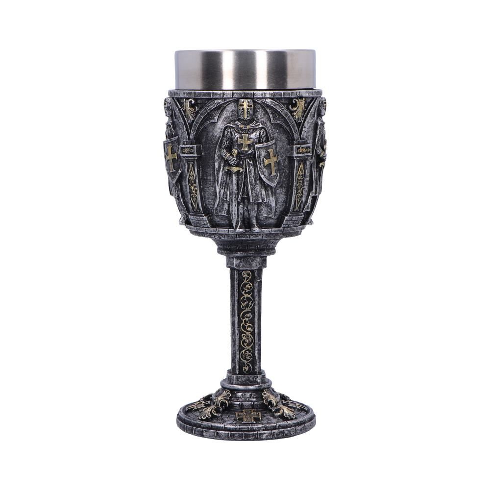 Gallant Medieval Knight Goblet 19.7cm