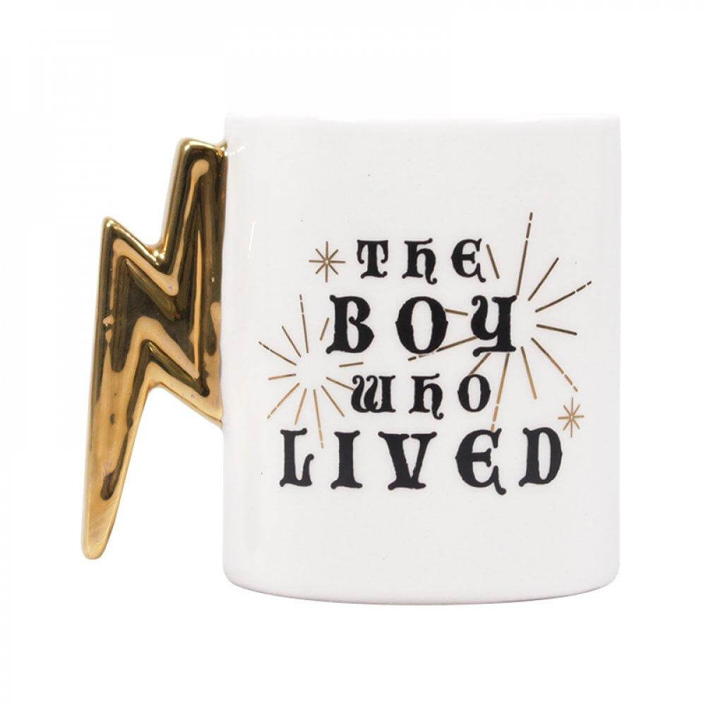 Harry Potter Lightning Bolt Shaped Mug - Harry Potter Accessories