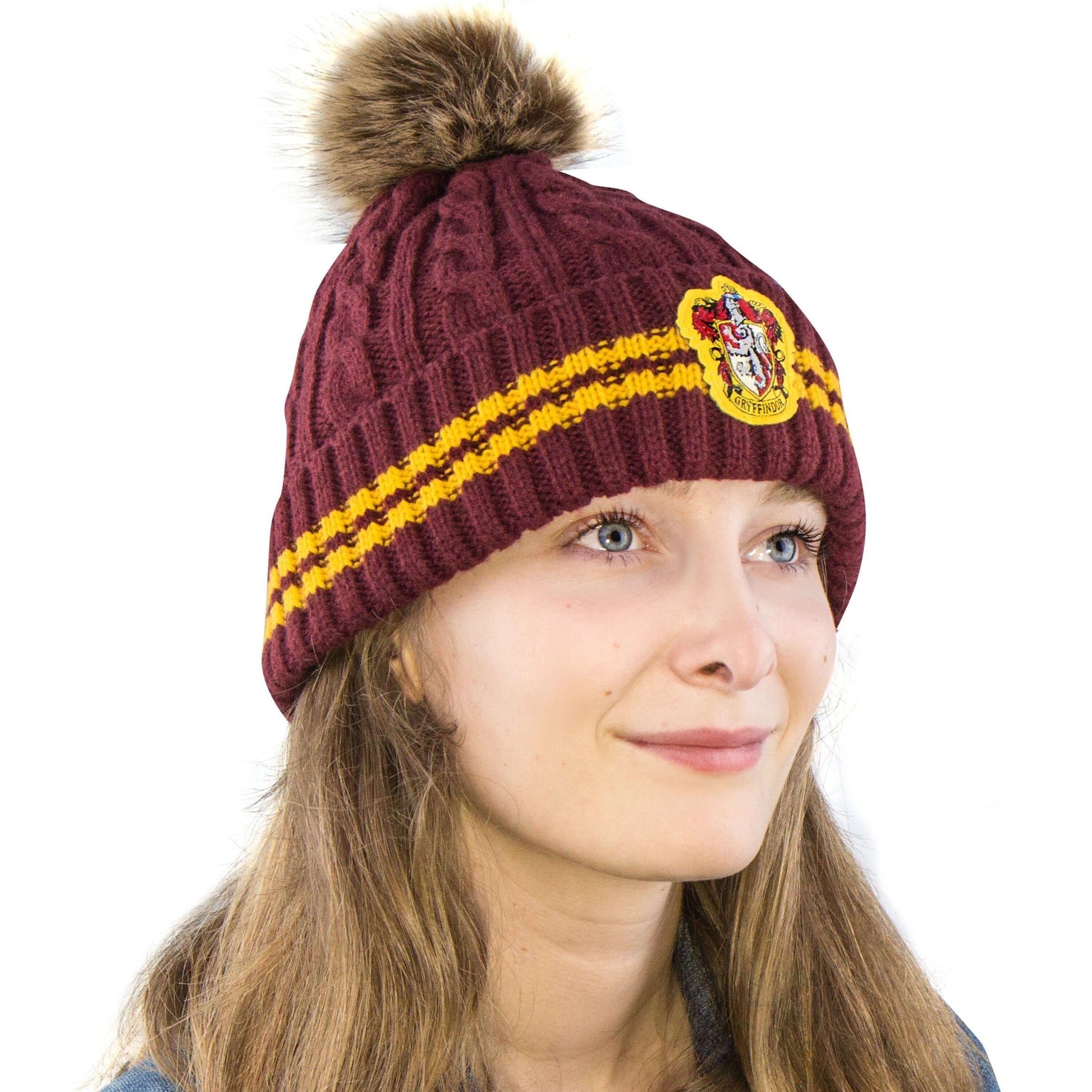 Gryffindor Pompom Beanie- Harry Potter Store