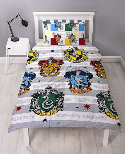 Harry Potter House Single Duvet