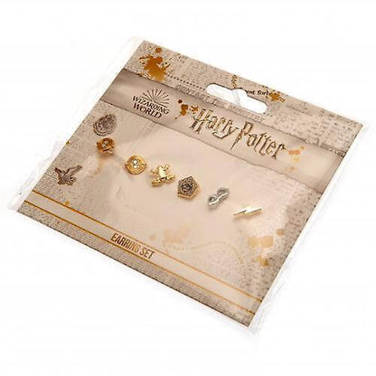 Official HP Stud Stud Earrings Set at the best quality and price at House Of Spells- Fandom Collectable Shop. Get Your HP Stud Stud Earrings Set now with 15% discount using code FANDOM at Checkout. www.houseofspells.co.uk.