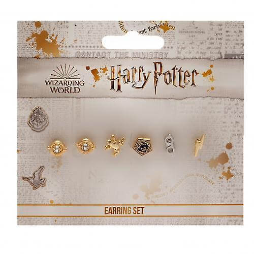 Official HP Stud Stud Earrings Set at the best quality and price at House Of Spells- Fandom Collectable Shop. Get Your HP Stud Stud Earrings Set now with 15% discount using code FANDOM at Checkout. www.houseofspells.co.uk.