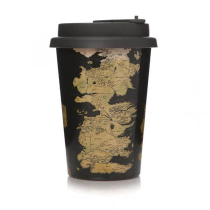Official Game of Thrones map on a travel mug at the best quality and price at House Of Spells- Fandom Collectable Shop. Get Your Game of Thrones map on a travel mug now with 15% discount using code FANDOM at Checkout. www.houseofspells.co.uk.