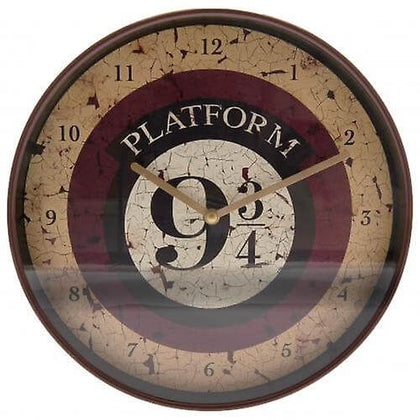 Harry Potter Platform 9 3/4 Clock- House of Spells