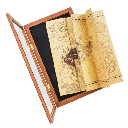 Harry Potter Marauder Map Display With Map - Harry Potter merchandise UK