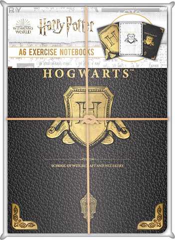 Harry Potter A6 Notebook Hogwarts Shield