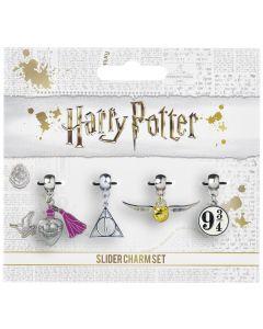 Harry Potter Slider Charm Set of 4 | Harry Potter gifts UK