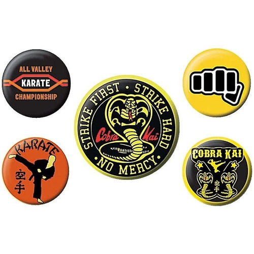 Cobra Kai (No Mercy) Badge Pack