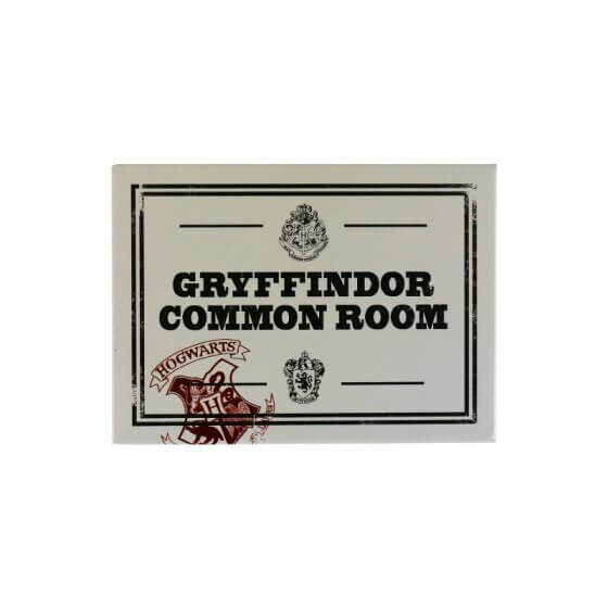 Harry Potter Metal Magnet - Gryffindor Common Room