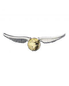 Harry Potter Golden Snitch Pin Badge- Open Wings