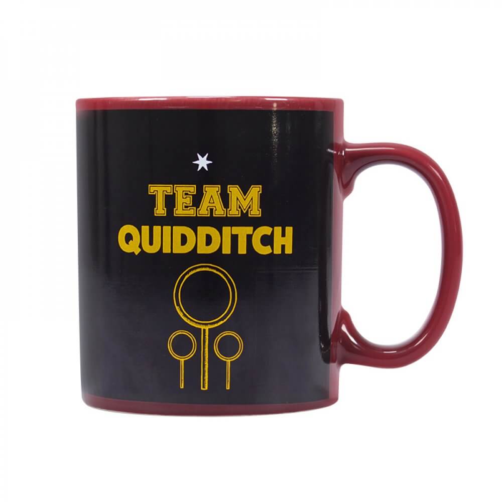 Harry Potter Team Quidditch Heat Changing Mug - Harry Potter merchandise
