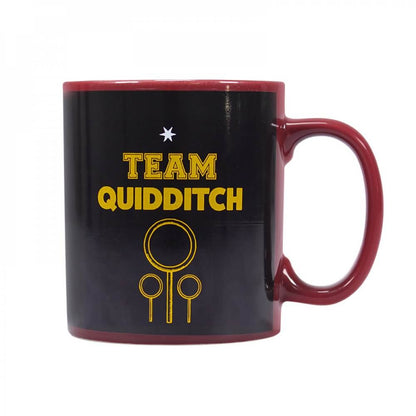 Harry Potter Team Quidditch Heat Changing Mug - Harry Potter merchandise
