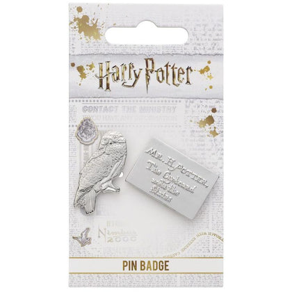 Harry Potter Hedwig & Letter Pin Badge