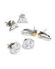 Stud Earring Set- Snitch/ Deathly Hallows/ 9 3/4