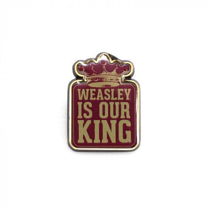 Weasley is Our King Pin Badge - Harry Potter gifts