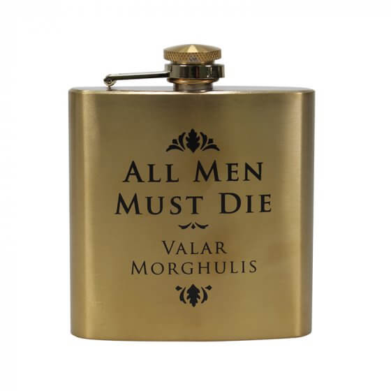 Game Of Thrones-Hip Flask All Men Must Die