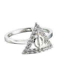 Deathly Hallows Embellished with Swarovski® Crystals Ring M- Harry Potter merchandise