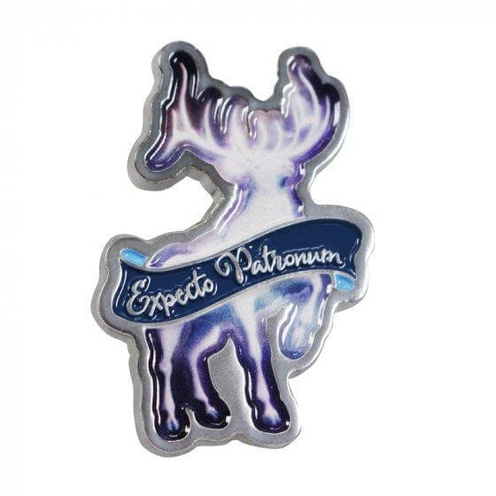 Harry Potter Expecto Patronum Pin Badge Enamel