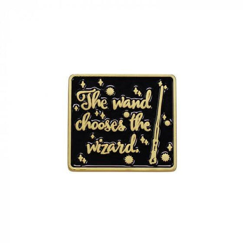 Harry Potter Wand Chooses The Wizard Pin Badge