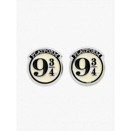 Harry Potter - Platform 9 3/4, Hedwig & Letter, the Deathly Hallows Earrings