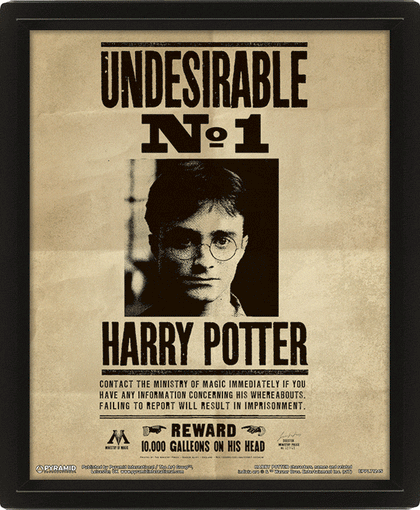 Harry Potter - Sirius Black 3D Lenticular Poster